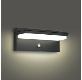 Aplică LED solară cu senzor SUN SENSE LED/10W/3,7V 4000 mAh IP44
