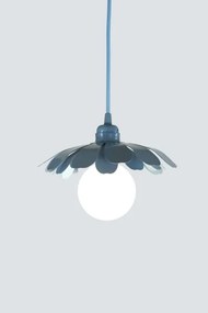 Bohemia-Design - Candelabru pe cablu 1xE27/60W/230V albastru