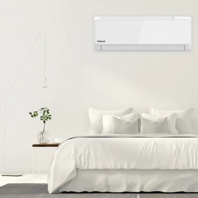 Aparat aer conditionat inverter Finlux 18QUA58LIS, 18000 BTU, A+++, 40 m², Wi-Fi, Filtru cu plasma, Suflare 4D, Functionare la -25°C, Alb