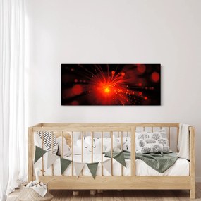 Tablou cu abstacție sclipire (120x50 cm)