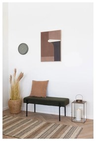 Covor maro țesut manual din amestec de iută 60x90 cm Morena – House Nordic