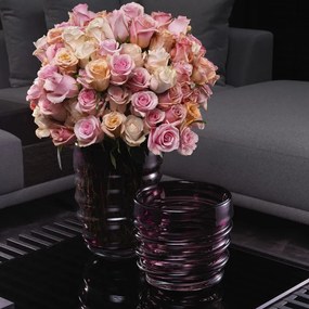 Vaza flori, Vas decorativ Xalvador S, mov 115693 HZ