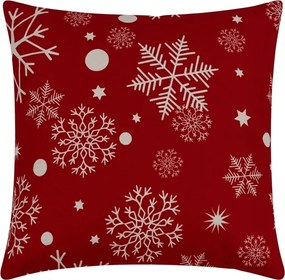 Husa de perna din microfibra SNOWFALL 45x45 cm, rosu