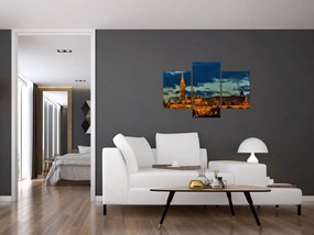 Tablou cu construcție iluminată (90x60 cm)