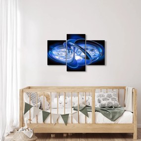 Tabloul abstract albastru (90x60 cm)