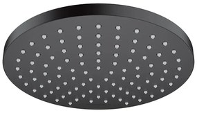 Palarie dus rotunda negru mat 1 jet Hansgrohe, Vernis Blend 200 Negru mat