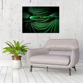 Tablou pe sticlă - Mâna lui Buddha (70x50 cm)