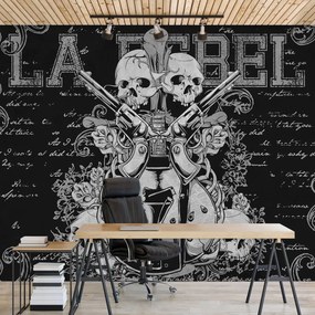 Fototapet - Muzica Rock Guitar Art (152,5x104 cm)