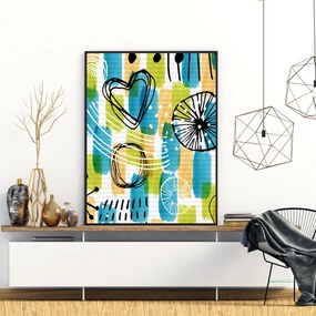 Poster - Abstracție de copii (A4)