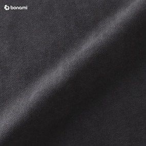 Colțar cu șezlong pe partea stângă MESONICA Puzo, gri antracit