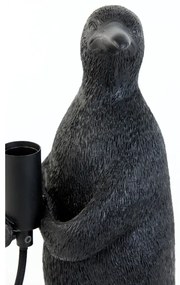Veioză neagră (înălțime 34 cm) Penguin – Light &amp; Living