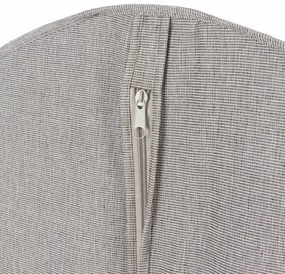 Geanta depozitare haine 60 x 135 cm, gri