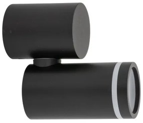 Spot de perete JET SET 1xGU10/10W/230V negru