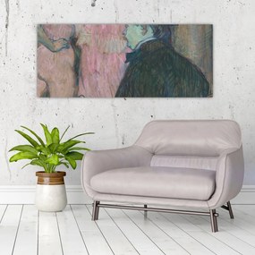 Tablou - Henri de Toulouse-Lautrec, Maxime Dethomas, reproducere (120x50 cm)