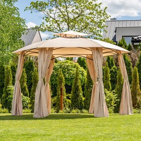 Foisor de gradina Gavi bej H270 cm