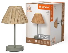 Lampă de masă Ledvance DECOR RAFFIA 1xE27/15W/230V rafie