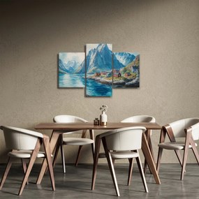 Tablou - Sat norvegian (90x60 cm)