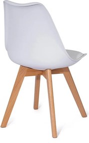 Set 4 scaune de dining AVENBERG SKANDI - Alb