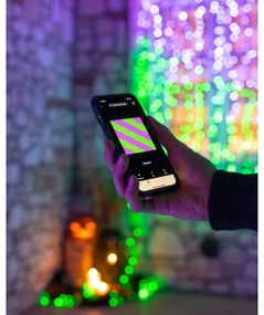 Instalație LED RGBW de Crăciun de exterior 250xLED 23,5m IP44 Wi-Fi Twinkly TWS250SPP-TEU