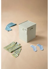 Cos de rufe stivuibil Brabantia 1000829, 35 l, Deschidere frontala, Capac larg, Pliabil, Verde