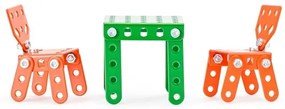 Merkur 48018 - Accesorii pentru căsuța de păpuși -mobilier, 219 piese