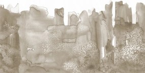 Fototapet, Watercolor City, Beige, Rebel Walls