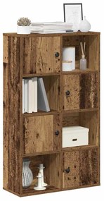 vidaXL Bibliotecă, lemn vechi, 60x24x101,5 cm, lemn prelucrat