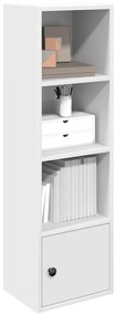 vidaXL Bibliotecă, alb, 31x24x102 cm, lemn prelucrat