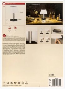 Lampă solară dimabilă LED/0,8W IP44 LILLESOL 3,7V Paulmann 94309