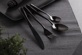 Set de tacamuri 24 de piese negru lucios Berlinger Haus BH 2630A