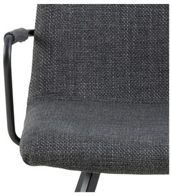 Scaune de dining gri-închis 2 buc. Selina – Actona