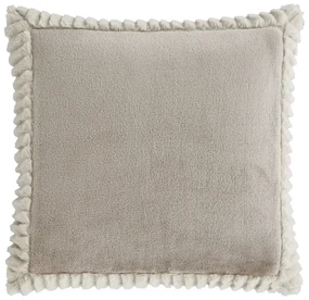 Pernă decorativă 55x55 cm Velvet and Faux Fur – Catherine Lansfield
