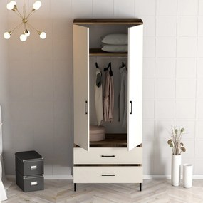 Dulap de haine Kiara T (Nuc + Crem). 1088334