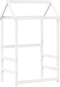 vidaXL Acoperiș pat de copii, 98x70x176,5 cm, lemn masiv de pin