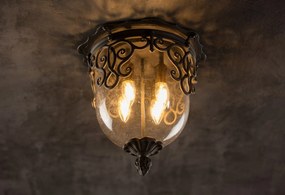 Plafoniera de interior impresionanta din fier forjat DE 2246