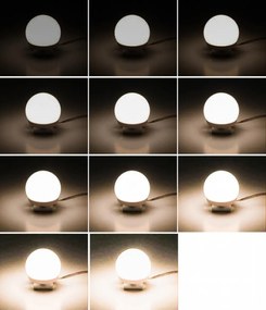 Set de lumini cu 10 becuri LED pentru Oglinda de make-up, 3 Moduri de Iluminare