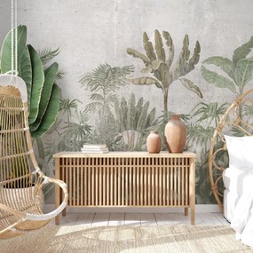 Fototapet - Jungla pe perete (147x102 cm)