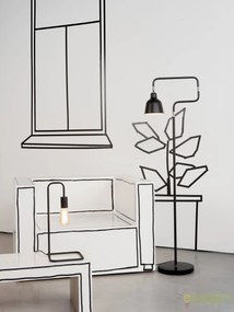 Lampa de masa design modern London negru LONDON/T/B