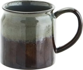 Set 4 căni din ceramică stoneware cu glazură reactivă, D8×H8 cm, „Calma"