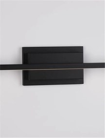 Aplica LED pentru oglinda / tablou AZURE negru L-120,5cm