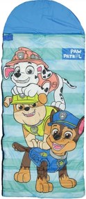 Sac de dormit pentru copii PAW PATROL 170x70 cm, albastru