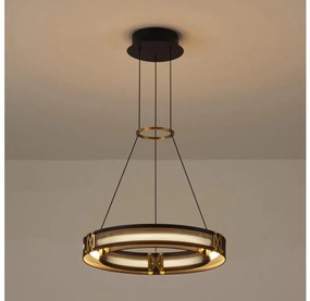 Lustră LED pe cablu LED/21W/230V 3000K 42x120 cm