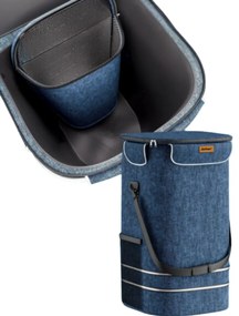 Jurhan Geantă de cumpărături pe roți EASY, 50L, albastru