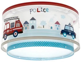 Plafonieră pentru copii POLICE 2xE27/60W/230V Dalber 60616