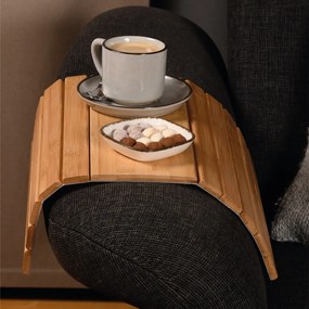 Kesper 58823 Tava pentru canapea din bambus, 42 x34 x 0,8 cm