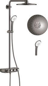 Grohe Euphoria set de duș perete cu termostat da Hard Graphite 26507A00