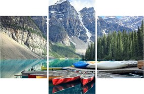Tablou - Moraine Lake (90x60 cm)
