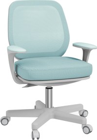 Vinsetto Scaun de Birou Ergonomic, Reglabil pe Înălțime și Respirabil, Verde | Aosom Romania