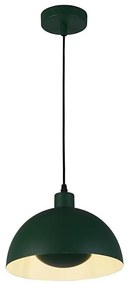 Searchlight 35411GR - Pendul pe cablu MARS, 1xE27/60W/230V, Ø 40 cm, verde