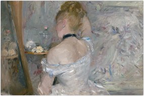 Tablou - Berthe Morisot, Woman at Her Toilette, reproducere (90x60 cm)
